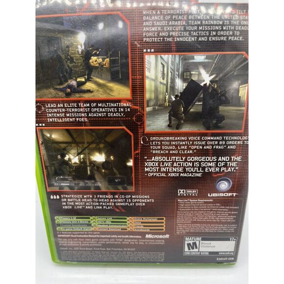 Tom Clancy's Rainbow Six 3 (Microsoft Xbox, 2003) - Tested - Picture 4 of 7